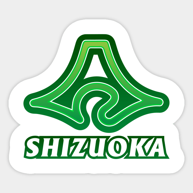 Shizuoka Prefecture Japanese Symbols Sticker by PsychicCat